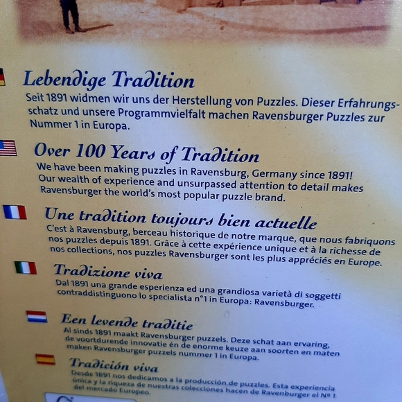 RAVENSBURGER PUZZLE. - Picture 9 of 10